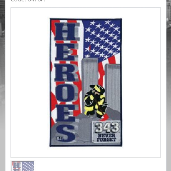 Other - 9/11 Tribute patch